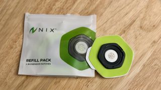 Nix Biosensor and bag of filler stickers